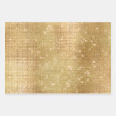 ミントグリーンスパークル ラッピングペーパーシート (正面2)