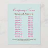 ミントグリーンデザートクッショコキャンディチョコレート チラシ (裏面)