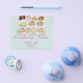 ミントグリーンデザートクッショコキャンディチョコレート チラシ (シングル)