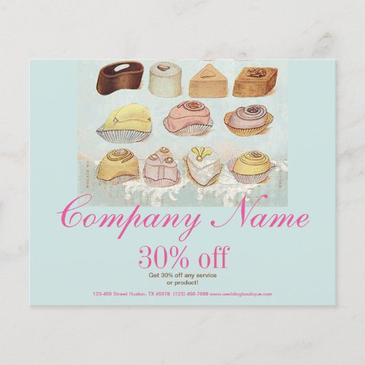 ミントグリーンデザートクッショコキャンディチョコレート チラシ (正面)