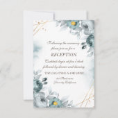 ミントグリーンバラ結婚ズ 招待状 (正面)