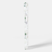 ミントグリーンパステルフローラグリーナリーパターン Case-Mate iPhoneケース (裏面 / 左)