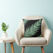 ミントグリーンパーム クッション (椅子)