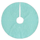 ミントグリーンフローラ ブラッシュドポリエステルツリースカート (正面)