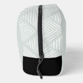 ミントグリーンミニマモダンリストモノグラムの ドップキット (右)