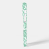 ミントグリーンメタリックシッエレガントク Case-Mate iPhoneケース (裏面 / 左)