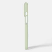 ミントグリーンレトロタイポグラフィ パーソナライズされた Case-Mate iPhoneケース (裏面 / 左)