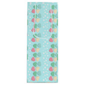 ミントグリーンワイン抱き枕 ワインギフトバッグ (正面)