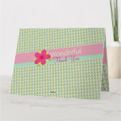 ミントグリーン付きパステルピンクプライド カード (裏面)