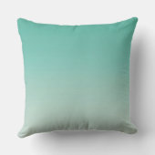 ミントグリーン勾配 クッション (裏面)