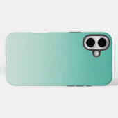 ミントグリーン勾配 Case-Mate iPhoneケース (裏面 (横))