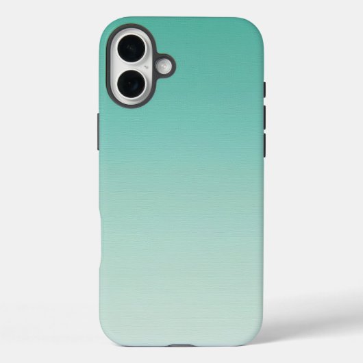 ミントグリーン勾配 Case-Mate iPhoneケース (裏面)