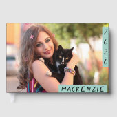 ミントグリーン卒業 |グラーモダンド写真パーティー ゲストブック (正面)