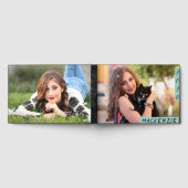 ミントグリーン卒業 |グラーモダンド写真パーティー ゲストブック (全面)