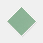ミントグリーン無地のテクスチャ スタンダードカクテルナプキン (角)