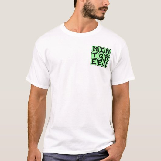 ミントグリーン, カラー Tシャツ (正面)