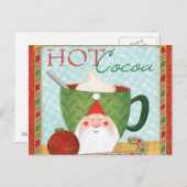 ミントココア付きホリデーカップ シーズンポストカード (正面/裏面)