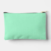 ミントコーラルシェブロン アクセサリーポーチ (裏面)