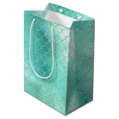ミントシルバースパークルマーメイド ミディアムペーパーバッグ (裏面アングル)