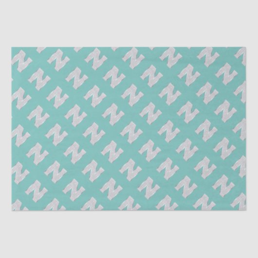 ミントシルバーレターN 薄葉紙 (正面)