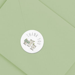 ミントジュレップありがとう ラウンドシール