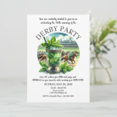 ミントジュレップダービーパーティー招待状 招待状 (スタンド正面)