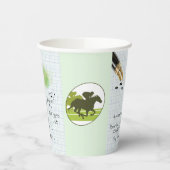 ミントジュレップダービーパーティー紙カップ 紙コップ (左)