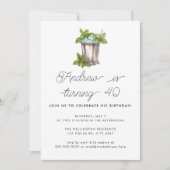 ミントジュレップホースレーシングダービーバースデーパーティー 招待状 (正面)