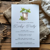 ミントジュレップホースレースダービーデイパーティー 招待状