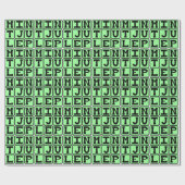 ミントジュレップ、ミンティ飲料 ラッピングペーパー (フラット)