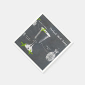 ミントジュレプカクテル スタンダードカクテルナプキン (角)