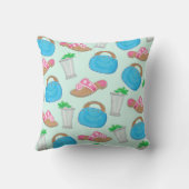 ミントジュレプバミューダバッグサンダルスダービ名門私立校風のー クッション (裏面)