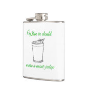 ミントジューレップのフラスコを作って下さい フラスク (左)