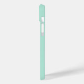 ミントスタイリッシュガーリーグリーンハートと名前 Case-Mate iPhoneケース (裏面 / 左)