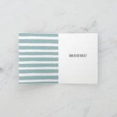 ミントストライプいかり航海のサンキュー サンキューカード (内部)