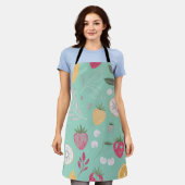 ミントストロベリーシトラスエプロン エプロン (着用した状態)