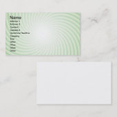 ミントスパイラル 名刺 (正面/裏面)