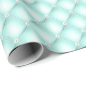 ミントタフテッドパール ラッピングペーパー (ロールコーナー)