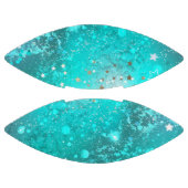 ミントターコイズフォイル背景 アメリカンフットボール (パネル)