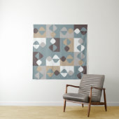 ミントチョコモダンレートキャラメル タペストリー (インサイチュ(横))