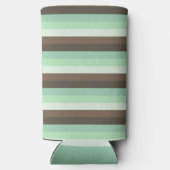 ミントチョコレートチップカラーブロックストライプ製品 スリム缶クーラー (裏面)