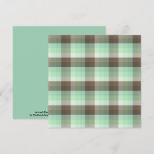 ミントチョコレートチップカラーブロックプレイドストライプ製品