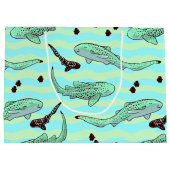 ミントチョコレートチップゼブラザーク ラージペーパーバッグ (裏面)