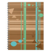 ミントチョコレート形状 ノートブック (正面)