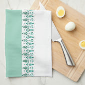 ミントティーのキッチンタオル キッチンタオル (四つ折り)