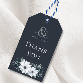 ミントティール（緑がかった色）フローラサンキューギフトラベル ギフトタグ