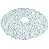 ミントドット フェイクリネンツリースカート (アングル)