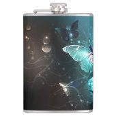 ミントナイトの蝶 フラスク (正面)