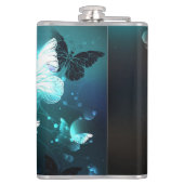 ミントナイトの蝶 フラスク (裏面)