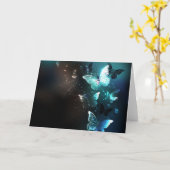 ミントナイトチョウ カード (黄色い花)